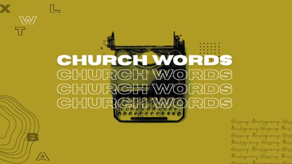 Church Words