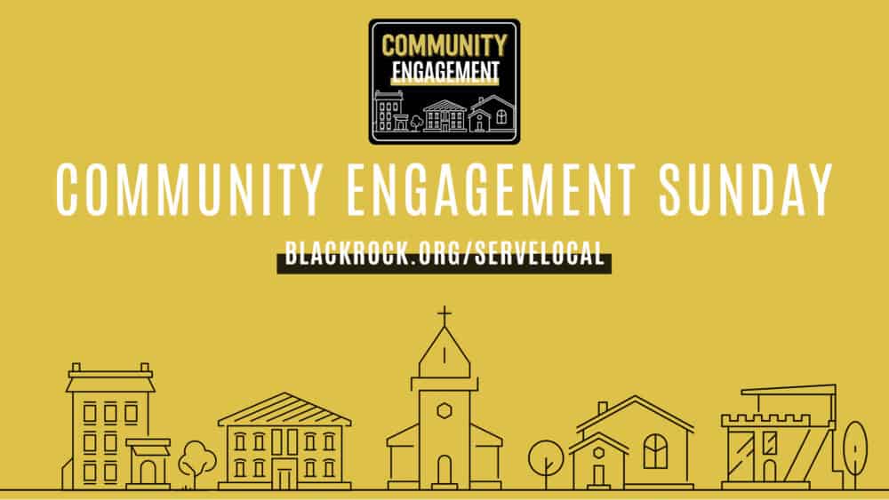 Community Engagement Sunday